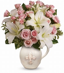 Fleur-de-Love Bouquet Cottage Florist Lakeland Fl 33813 Premium Flowers lakeland